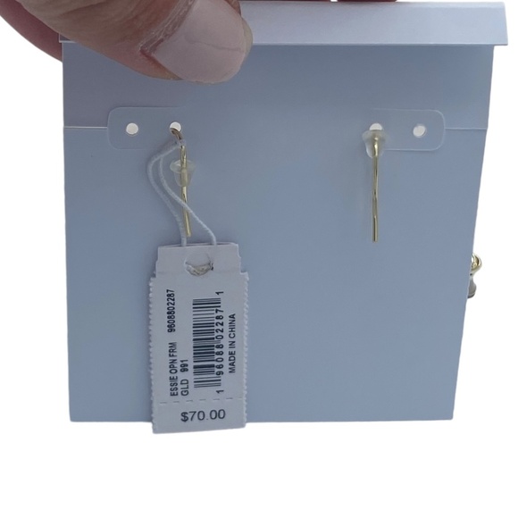 Kendra Scott Sydney Necklace and Earrings brushed mat gold tone NWT Set Lot - Picture 9 of 10